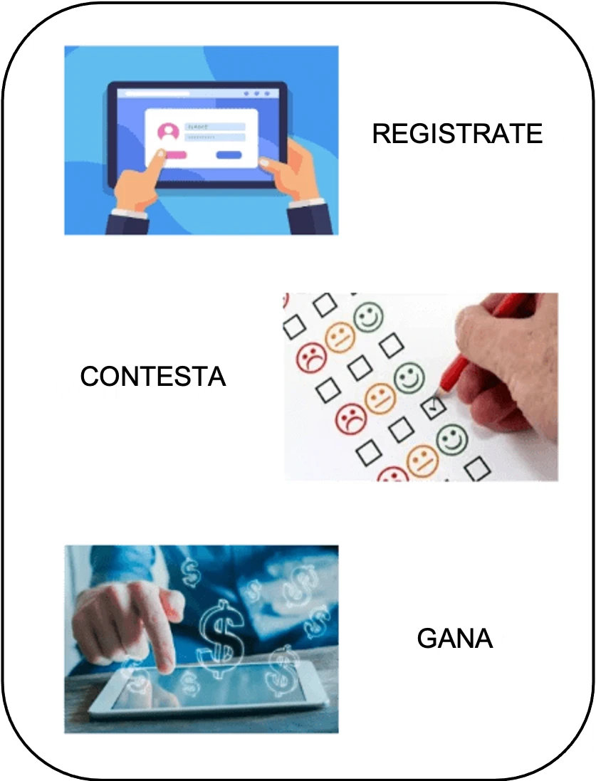 Participa y gana con encuestas